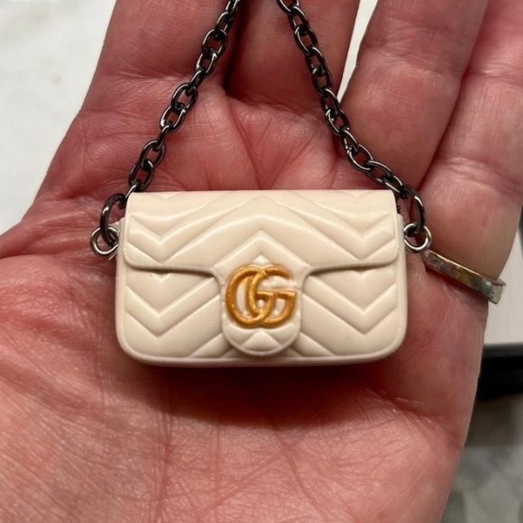 Mini GG Fashion Handbag Keychain with Box - Picture 3 of 3